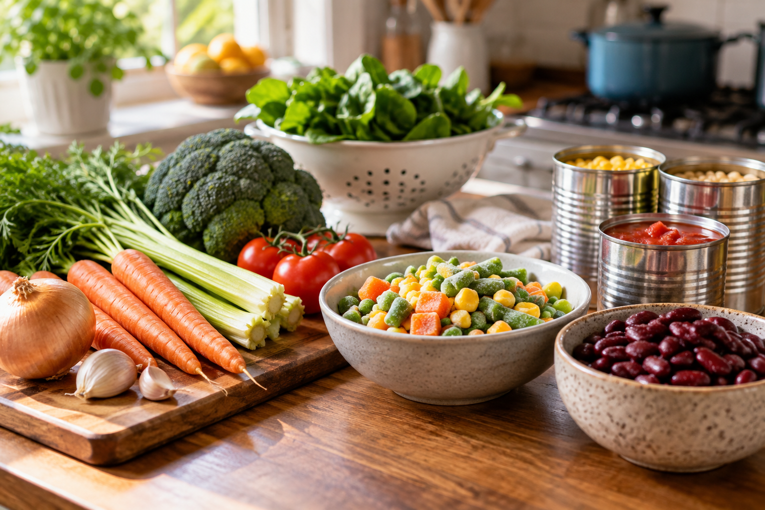 Canned, Frozen or Fresh: Where the Savings Really Are