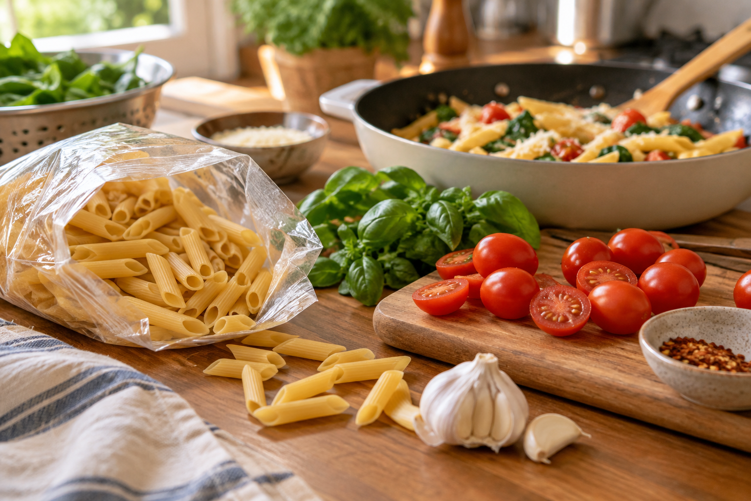 Choose the Next Recipe Around the Package You Already Opened