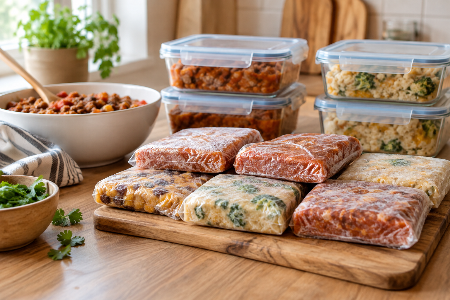 Count Freezer Meals in Portions, Not Mystery Containers