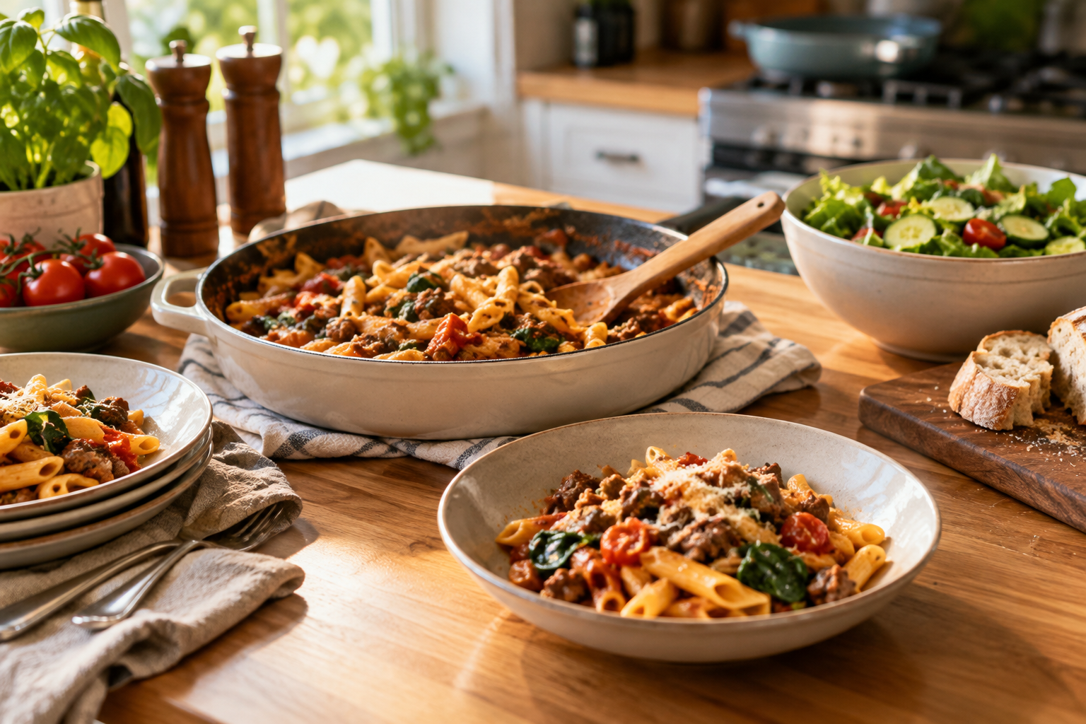 When One Person Is Away, Adjust the Meals—not the Whole Week