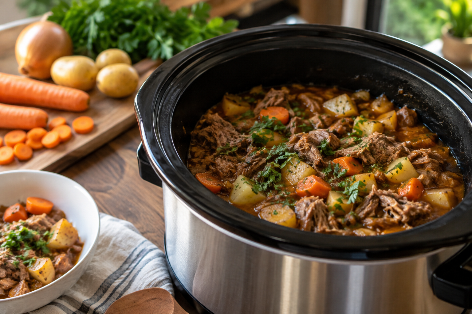 Slow-Cooker Dump Meals for Cheap, Hands-Off Family Dinners