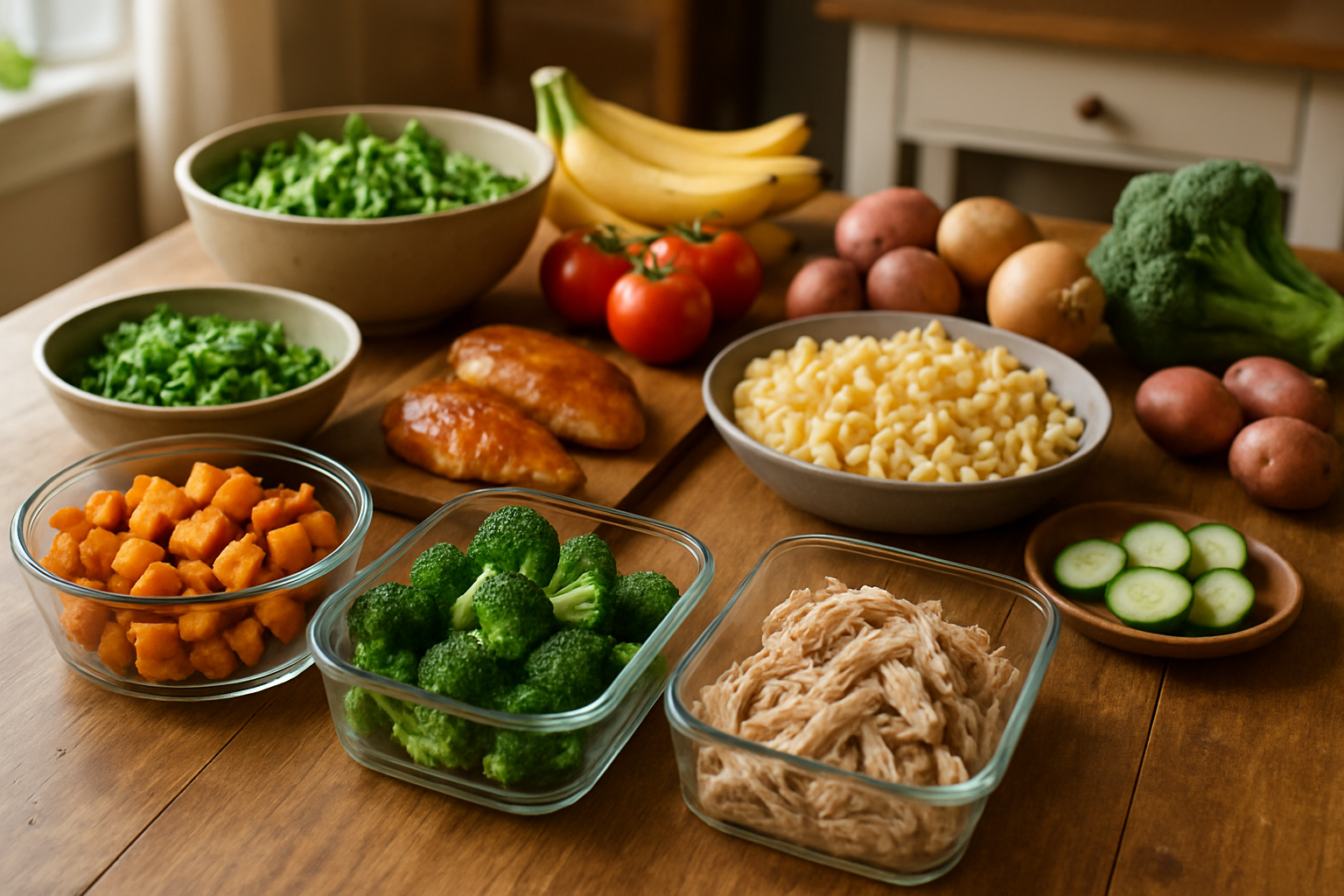 Sunday Meal Prep for Families: Components Over Containers