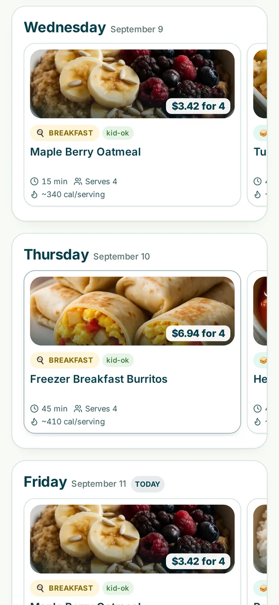 CartBrain — AI Family Meal Planner & Grocery Budget App (Canada & US)